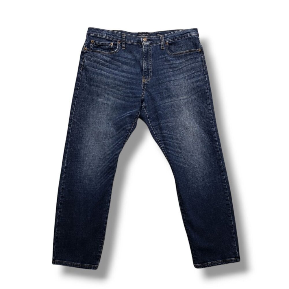 Lucky Brand 121 Slim Straight Jeans Mens 38 x 30 Dark Wash